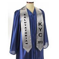 Custom 60" Graduation Sash - Gray